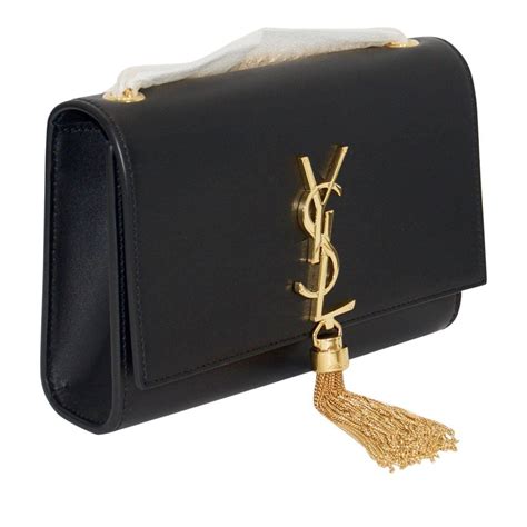 ysl.black bag|ysl black bag with tassel.